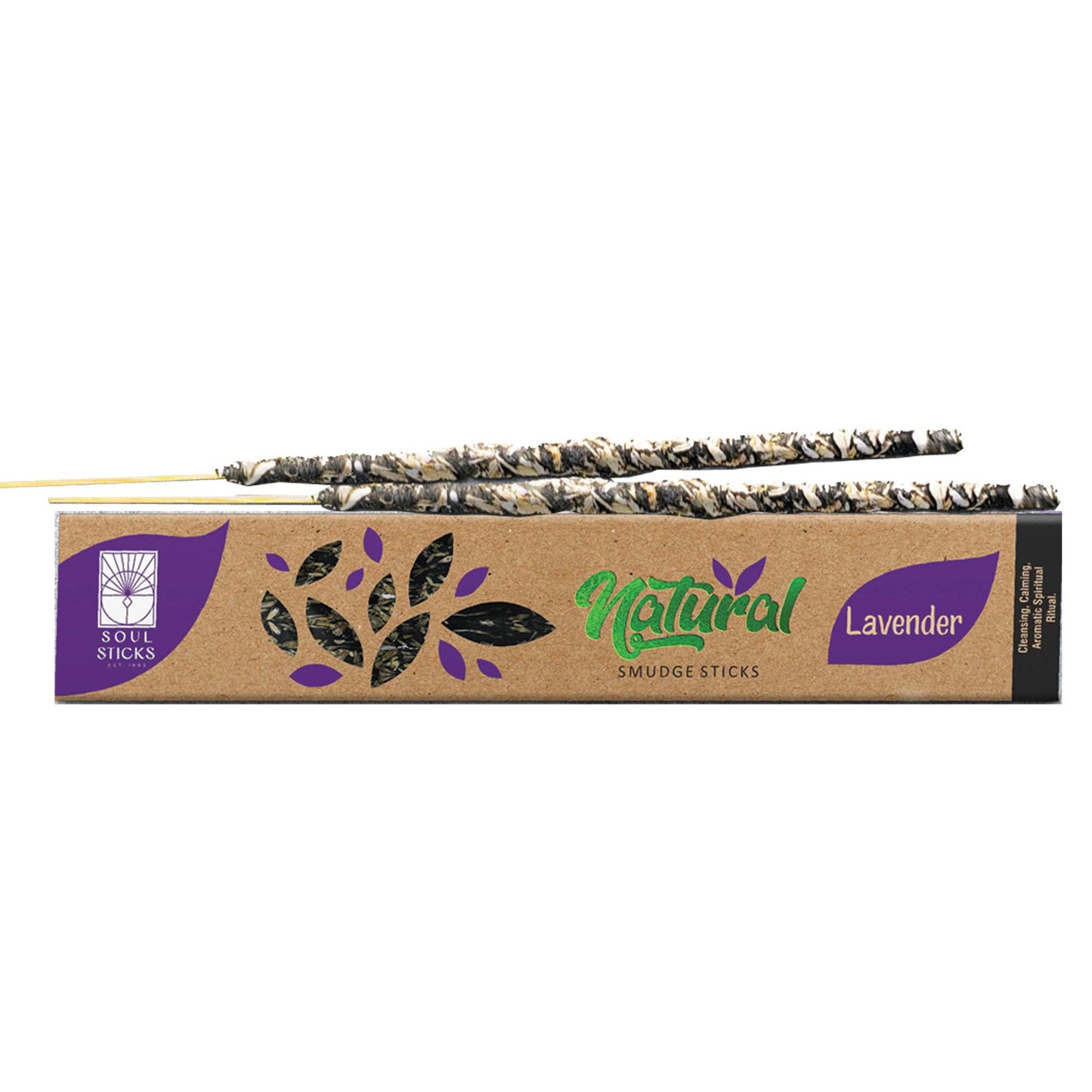 Lavender Natural Incense Smudge Sticks